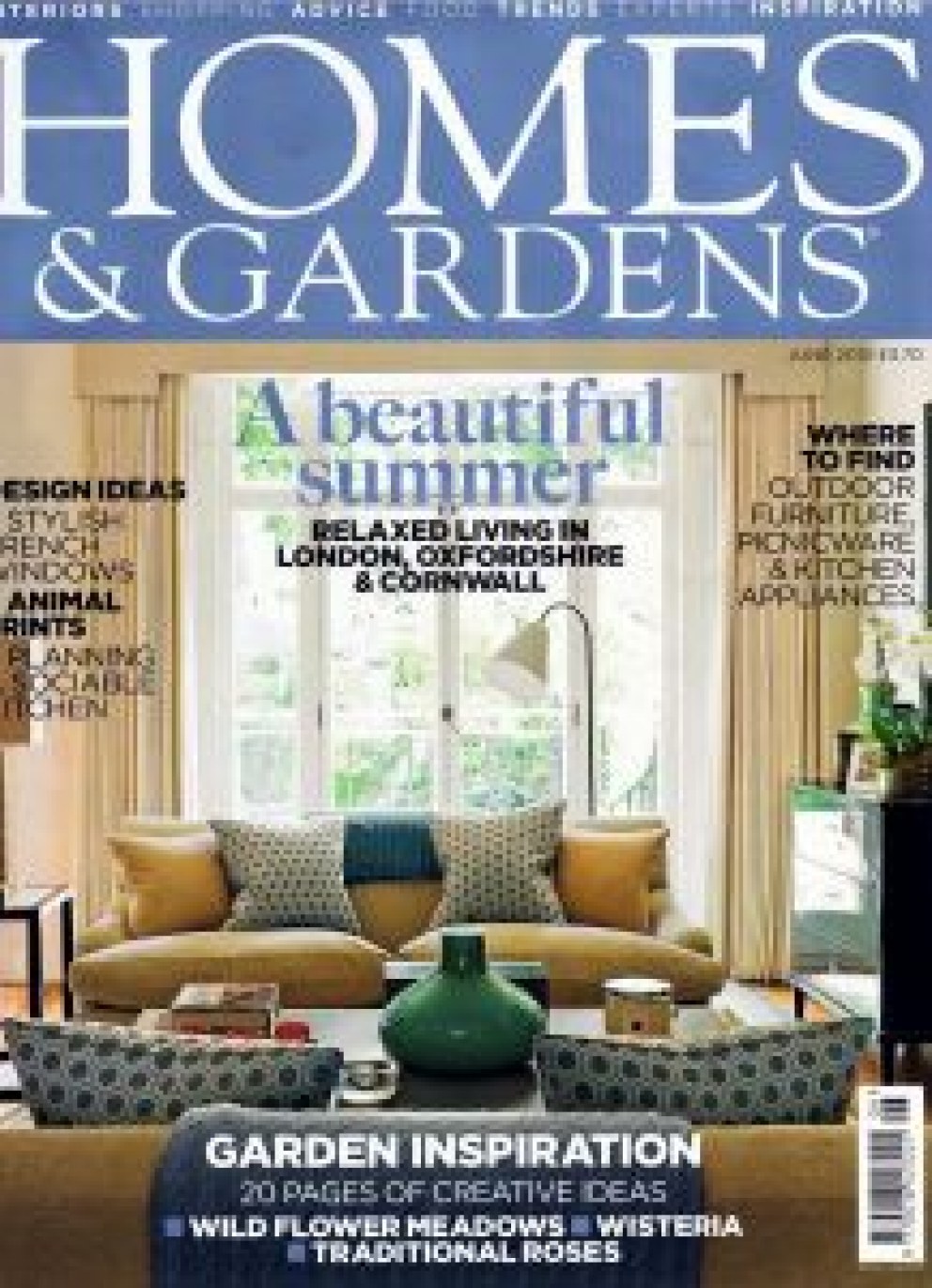 Homes & Gardens competition in association with Sanderson. | Homes & Gardens 011 | Interior Designers